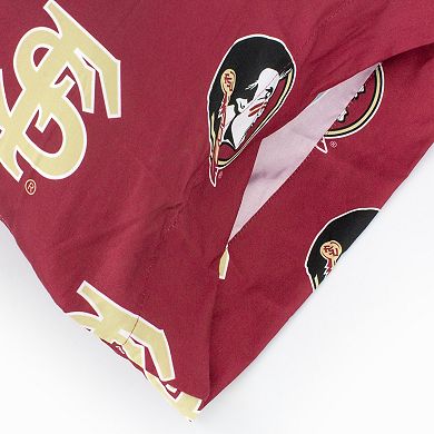 NCAA Florida State Seminoles Set of 2 King Pillowcases