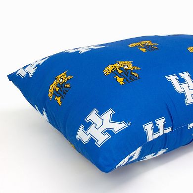 NCAA Kentucky Wildcats Set of 2 King Pillowcases