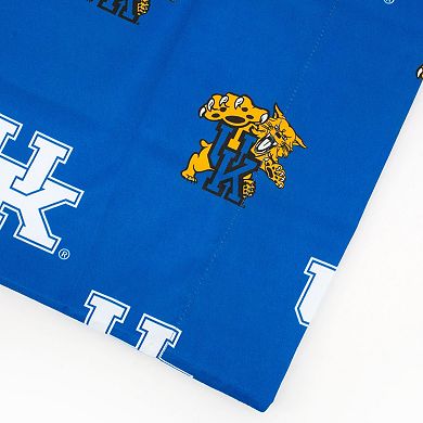 NCAA Kentucky Wildcats Set of 2 King Pillowcases