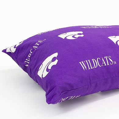 NCAA Kansas State Wildcats Set of 2 King Pillowcases