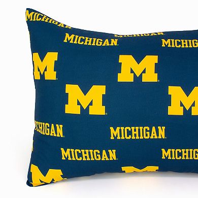NCAA Michigan Wolverines Set of 2 King Pillowcases