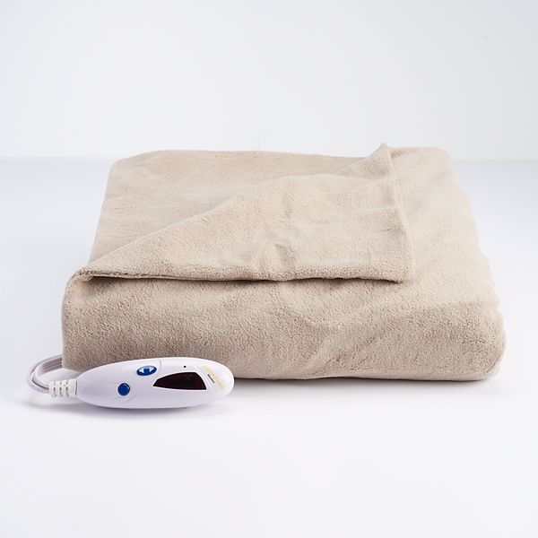 Biddeford Heated Extra Long Microplush Electric Throw