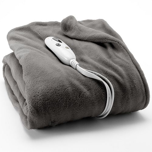 Biddeford Heated Plush Electric Throw