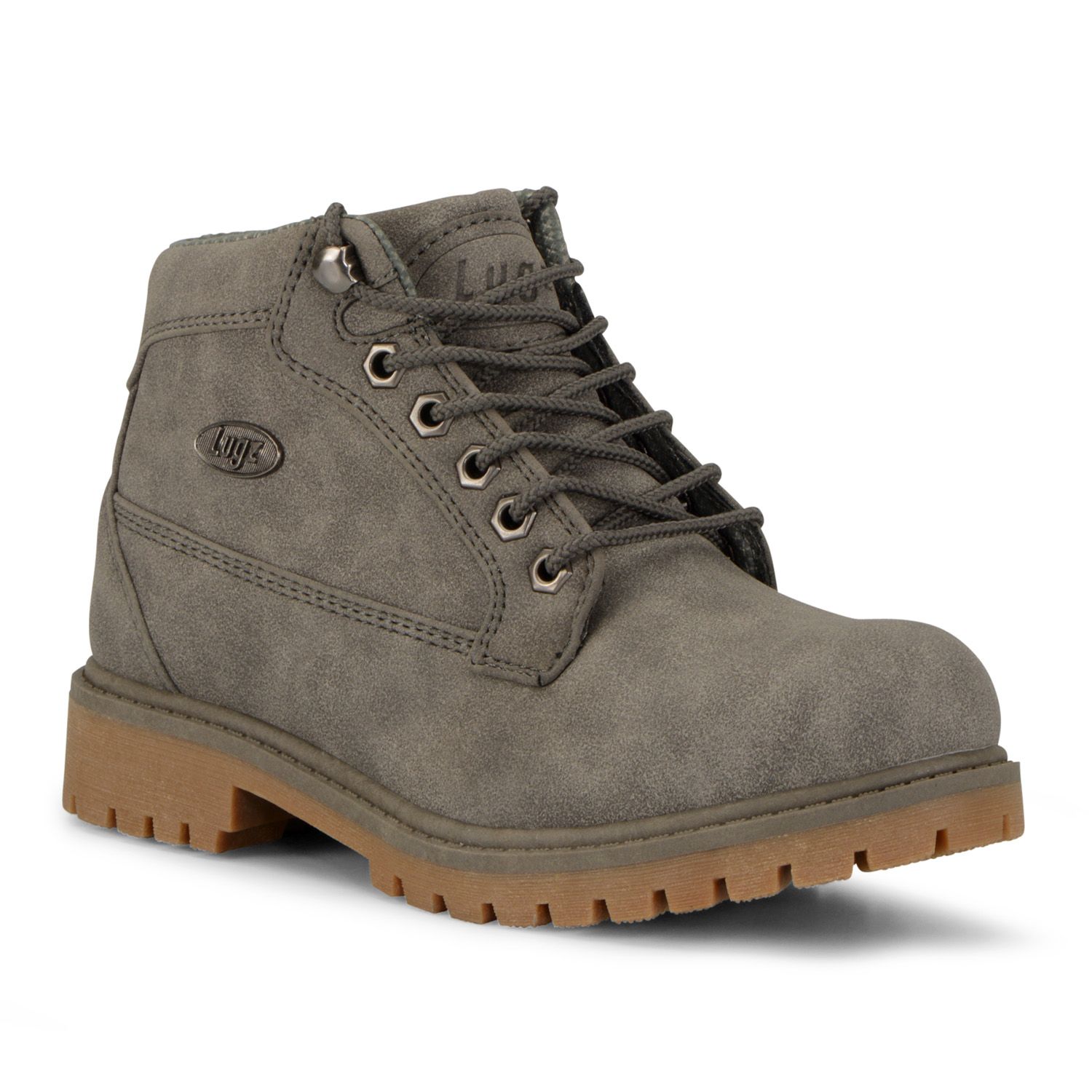 grey lugz boots