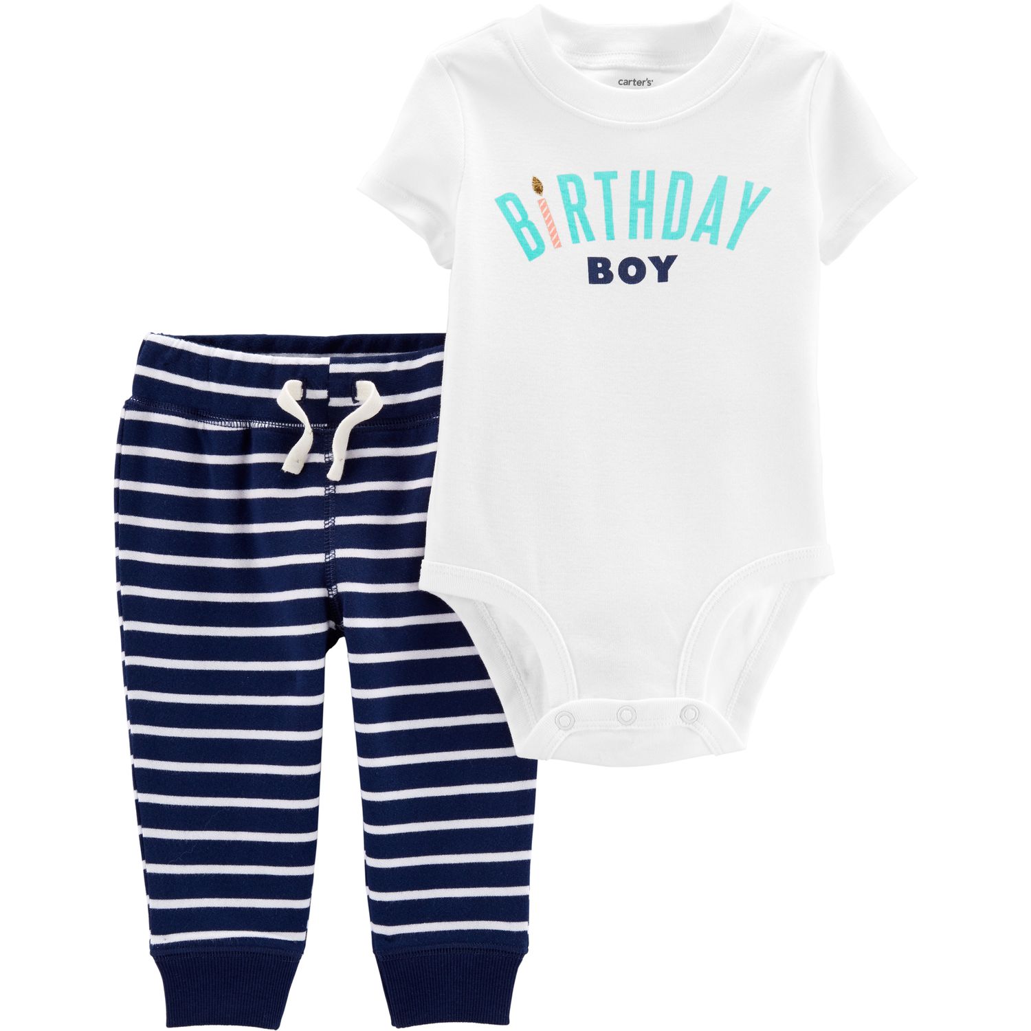 carter's first birthday outfit boy