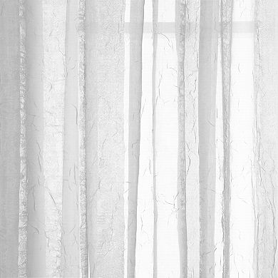 NATCO Aria Sheer Rod Pocketed Window Curtain Panel