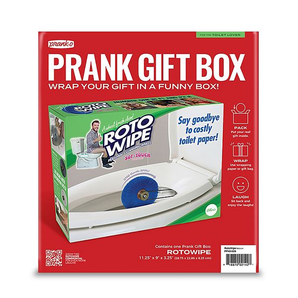 Roto Wipe Prank Pack Gift Box By Prank O