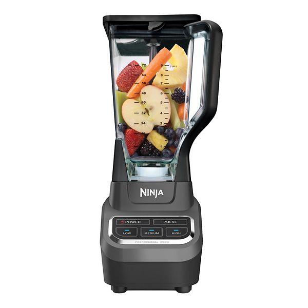 Ninja HB150EU 1000W Glass Blender Black