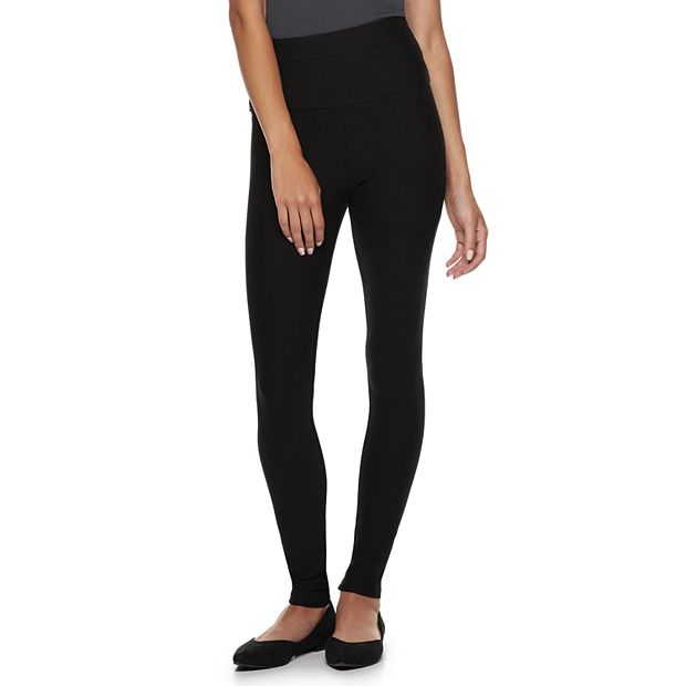 Women's Simply Vera Vera Wang High-Waisted Shaping Leggings