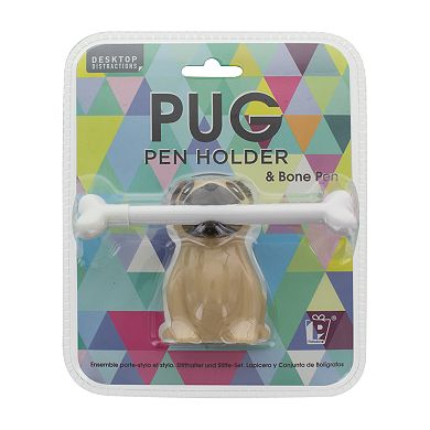 Pug Pen & Holder Set