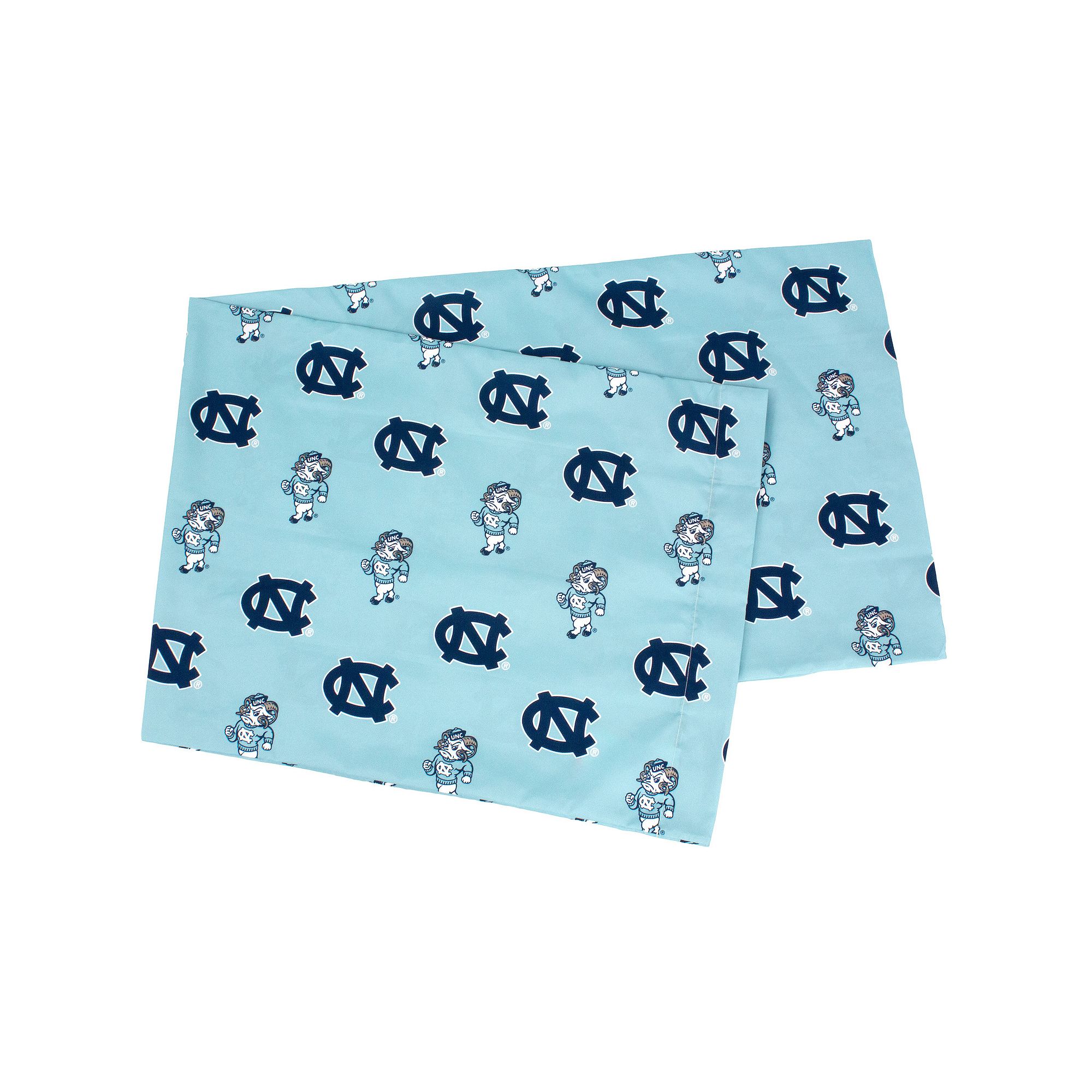 North Carolina Tar Heels Body Pillowcase, Team