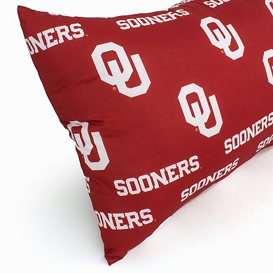 Oklahoma Sooners Body Pillowcase