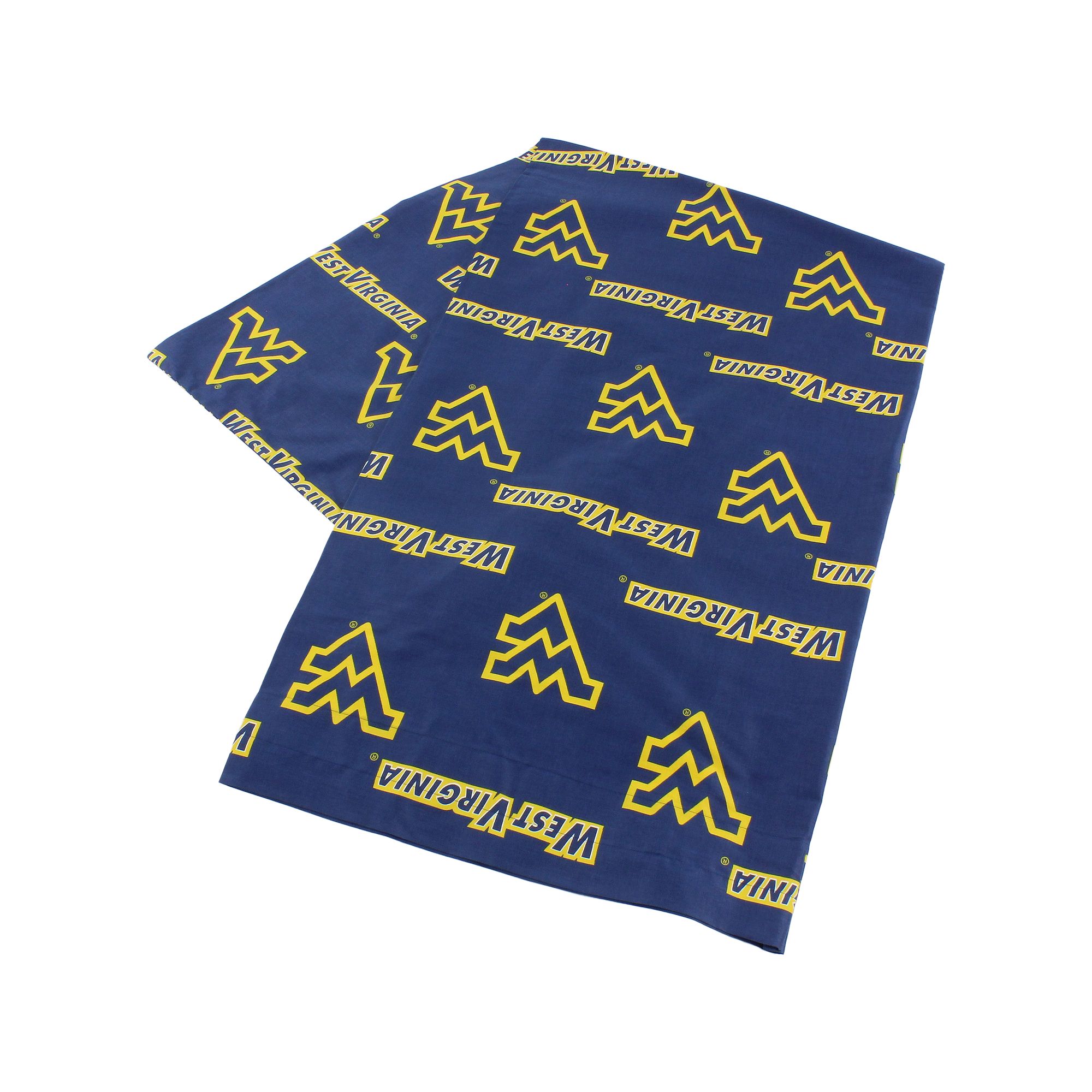 West Virginia Mountaineers Body Pillowcase, Team
