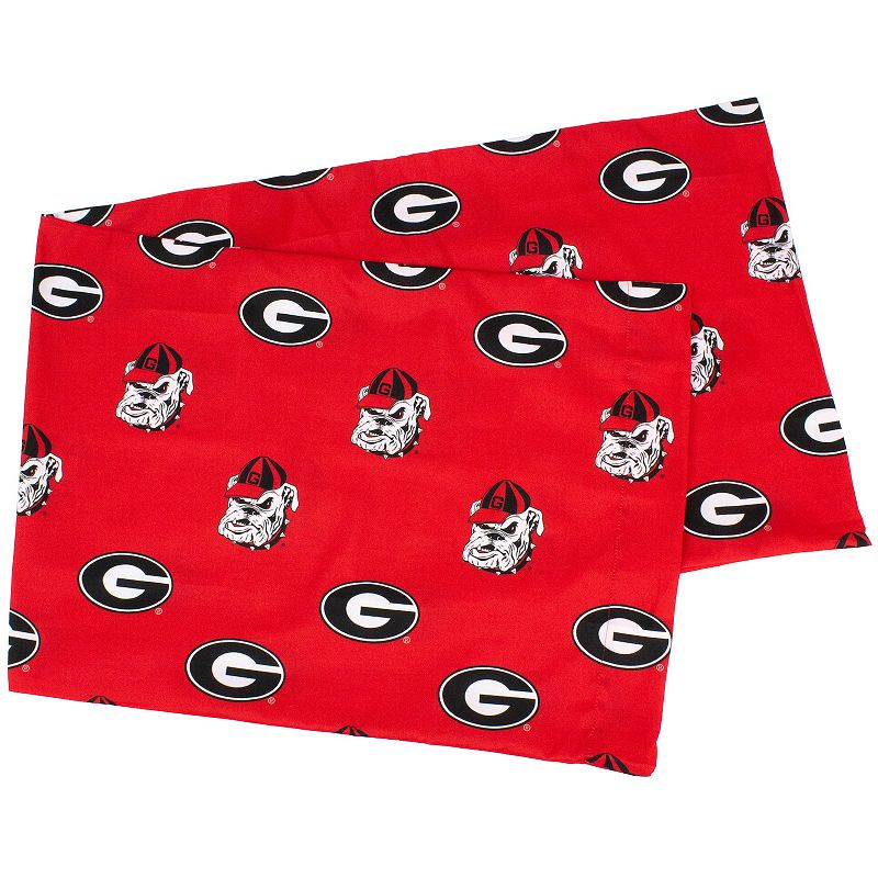 Georgia Bulldogs Body Pillowcase, Multicolor