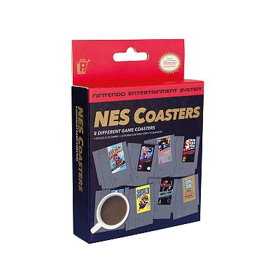 Nintendo NES Cartridge Drink Coasters