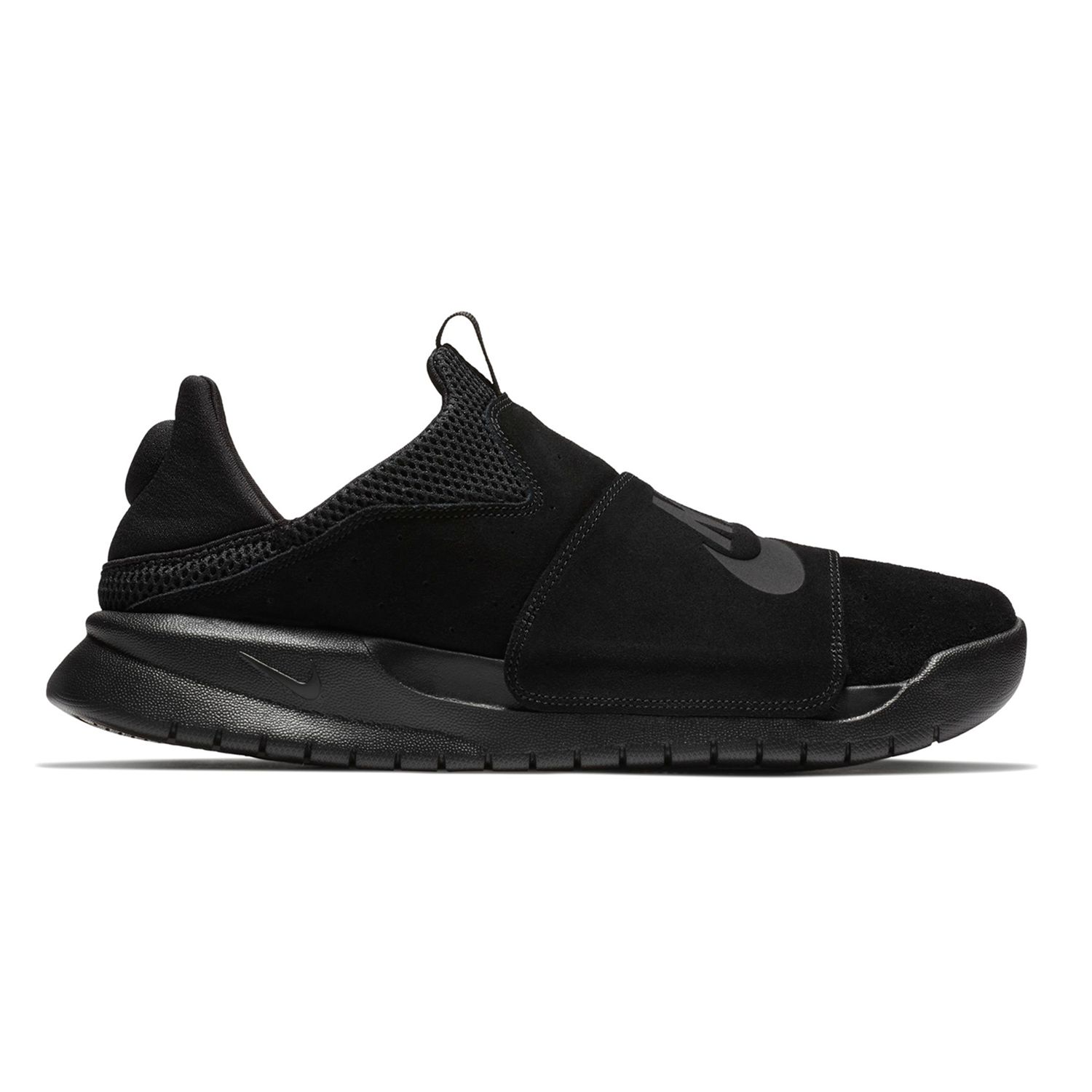 nike benassi slip all black