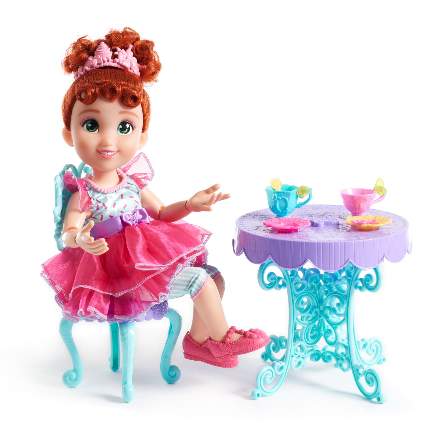 fancy nancy doll and tea set