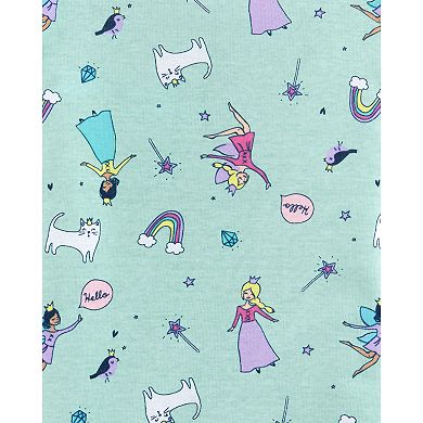 Toddler Girl Carter's Fairy Princess Tops & Bottoms Pajama Set