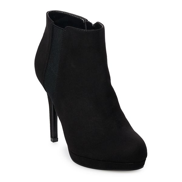 Black sales boots kohls