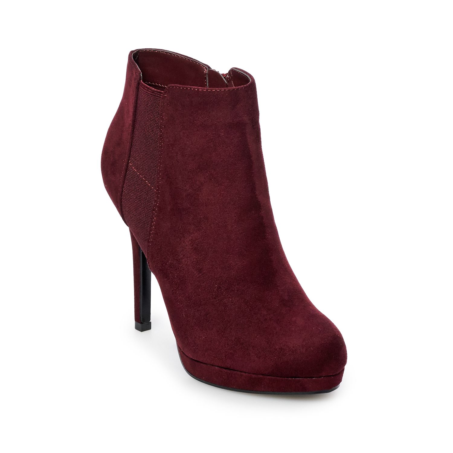 womens high heel booties