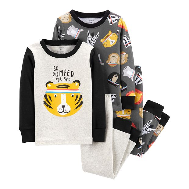 Carters discount tiger pajamas