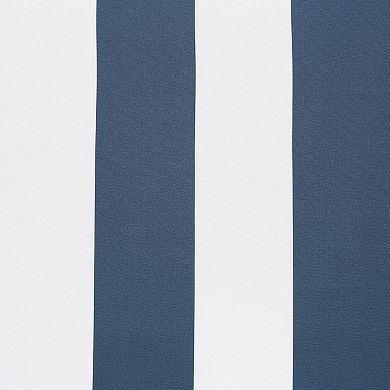 Sun Zero Valencia Indoor/Outdoor Fade Resistant Cabana Stripe Grommet Curtain Panel