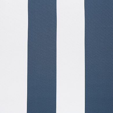 Sun Zero Valencia Indoor/Outdoor Fade Resistant Cabana Stripe Grommet Curtain Panel