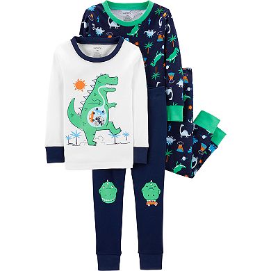 Toddler Boy Carter's Dinosaurs Tops & Bottoms Pajama Set