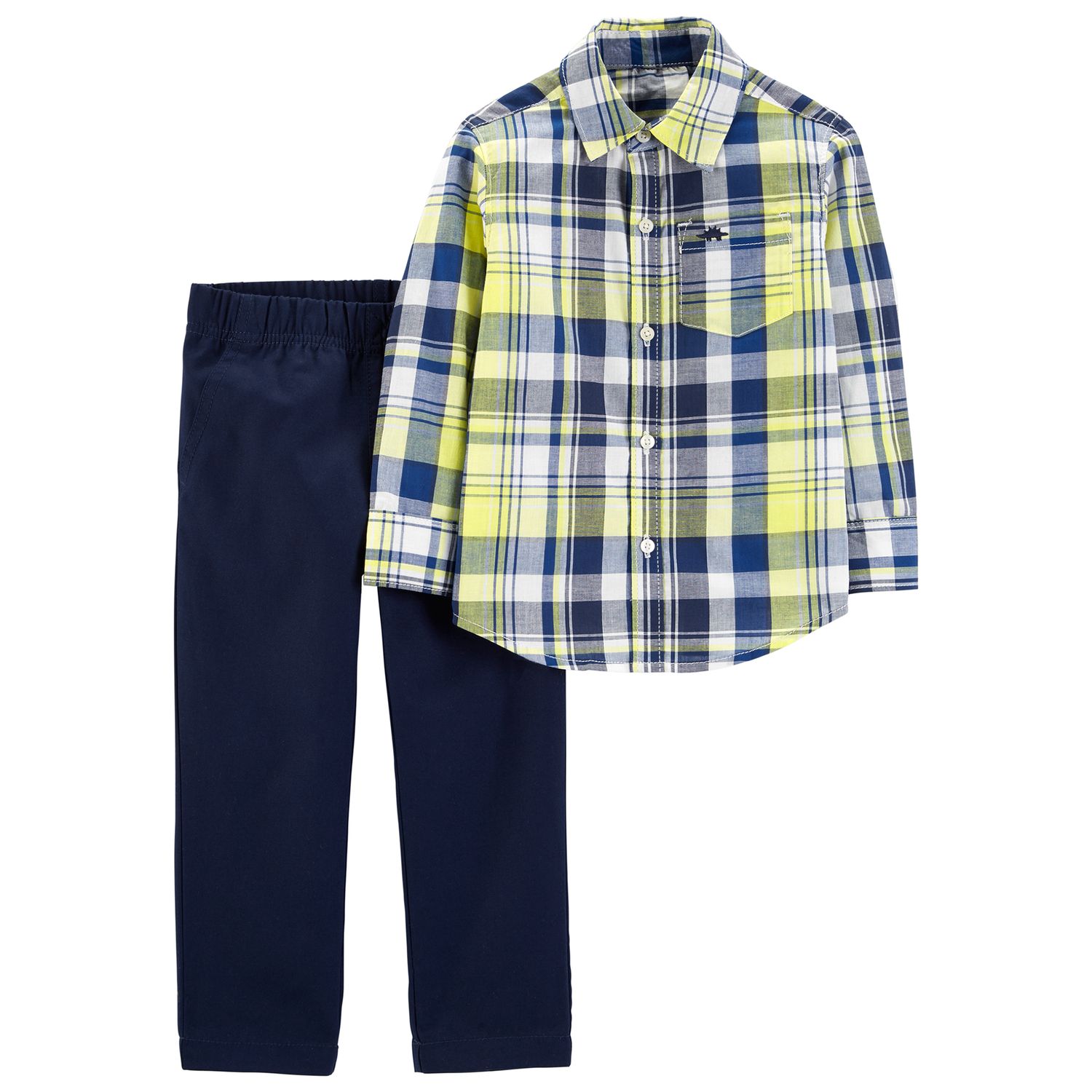 baby boy yellow button down shirt