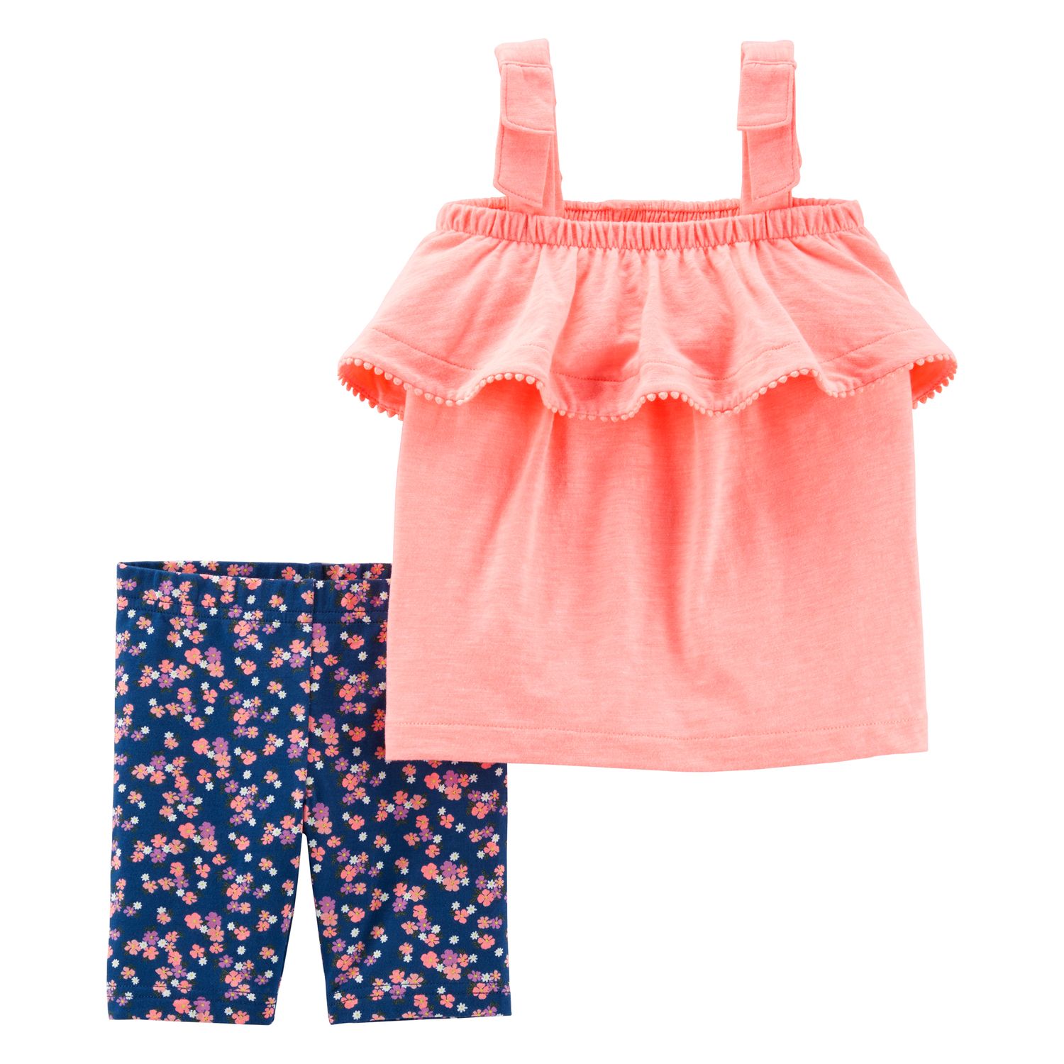 girls top and shorts set