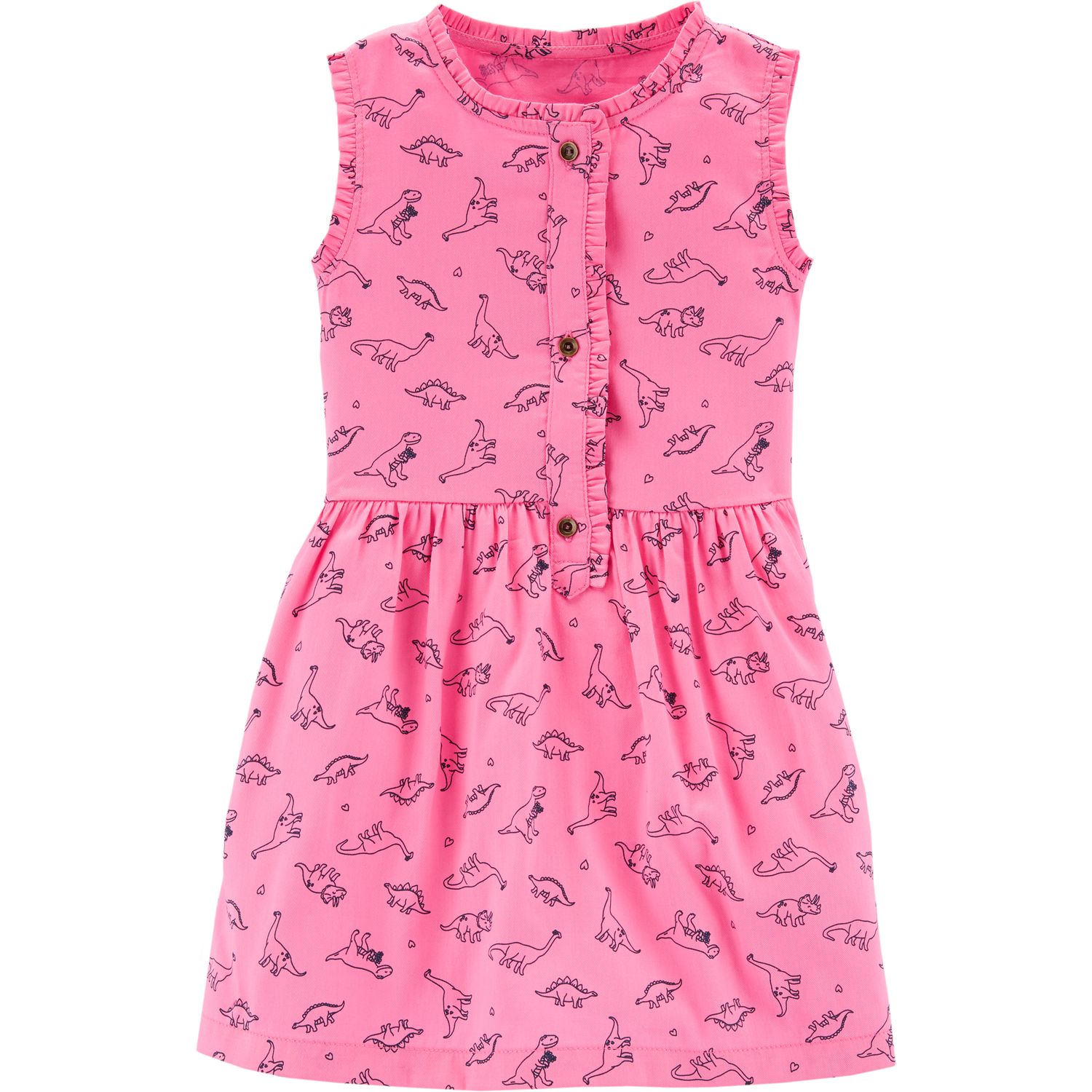 pink dinosaur dress