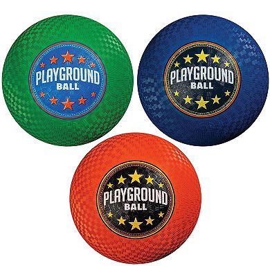 Franklin Sports 6-Pack 10" Vinyl Playground Ball Set