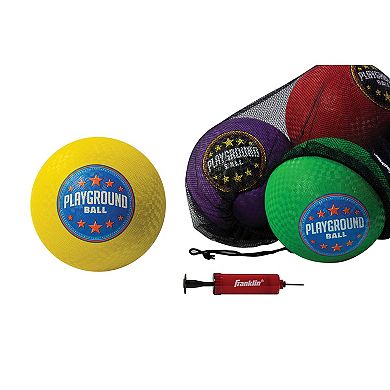 Franklin Sports 6-Pack 10" Vinyl Playground Ball Set