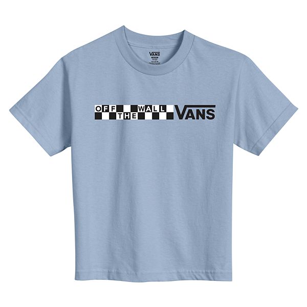 Vans store shirt blue