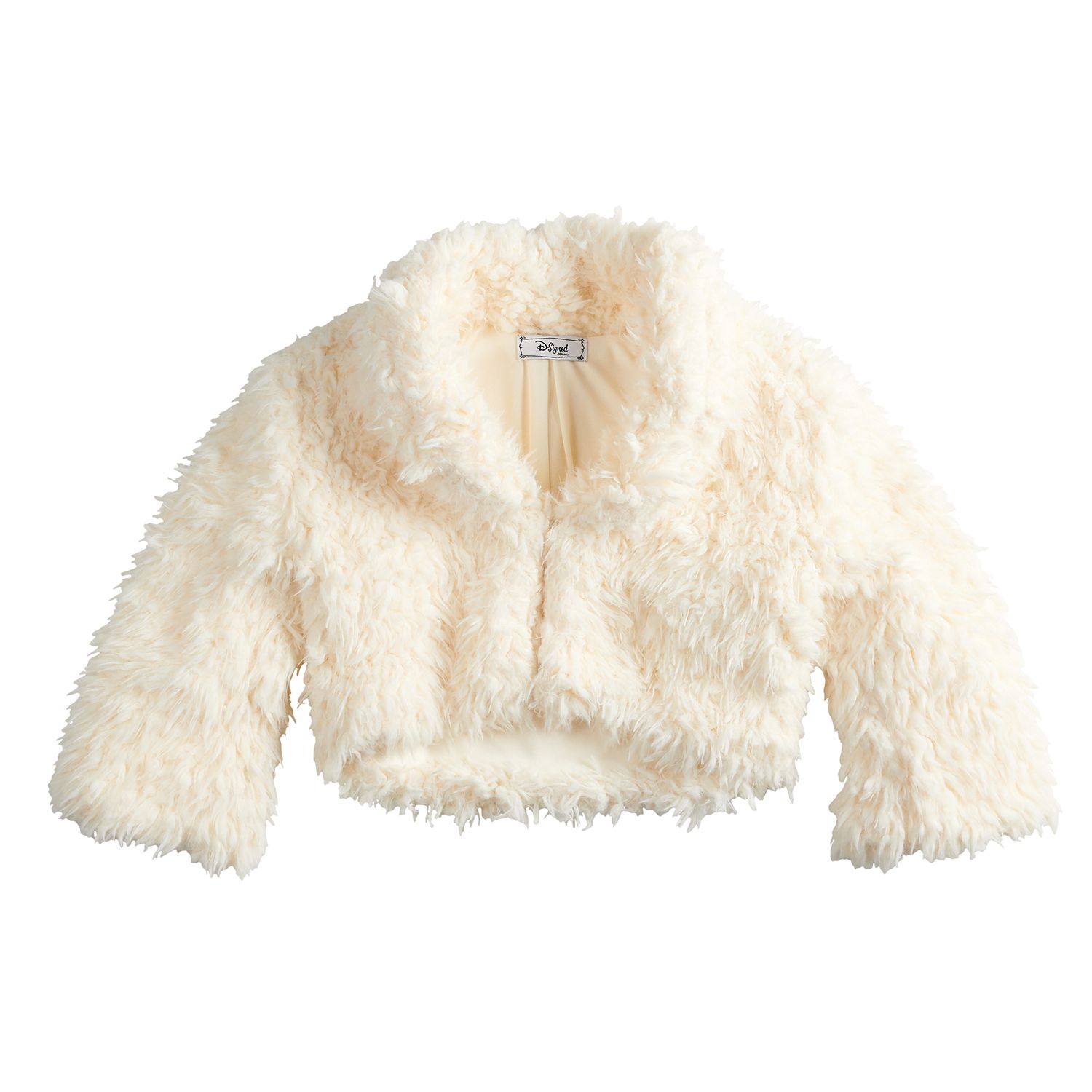 girls faux fur shawl