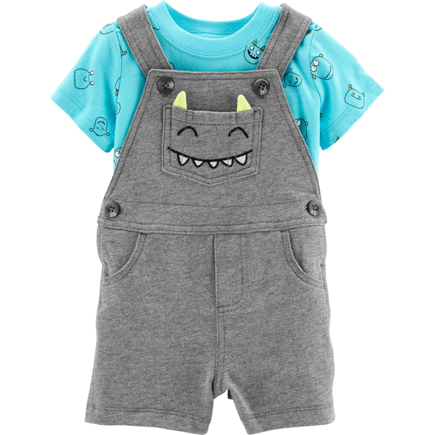 baby boy shortall set
