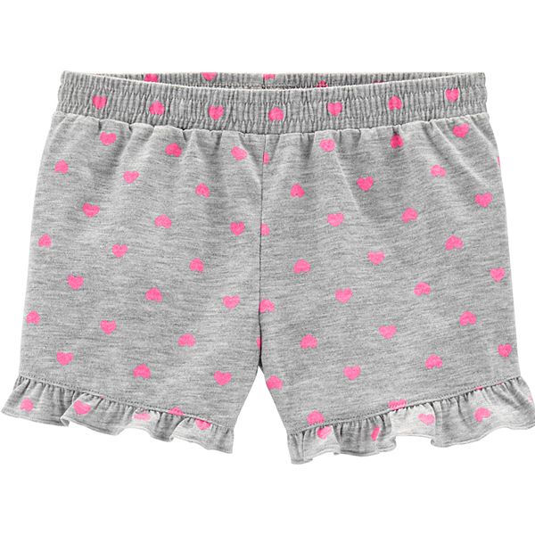Girls TU Pyjamas Set new Pink Striped Summer Frilly Lace Trim Shortie Shorts Pjs 