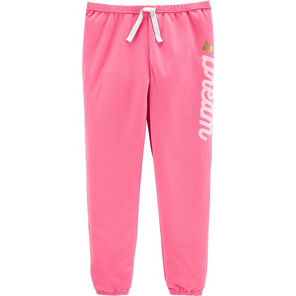 Girls 4-14 Carter's Dream French Terry Pajama Pants