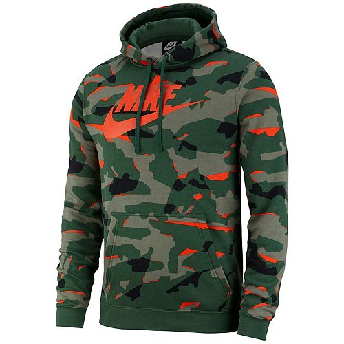 Men's Nike Camouflage Pullover Hoodie