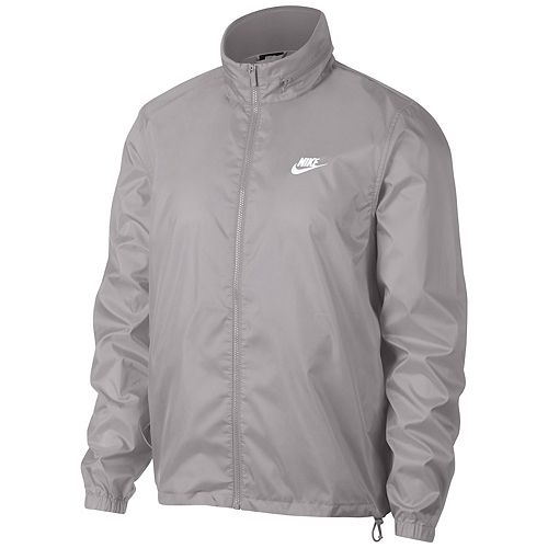 grey nike windbreaker jacket