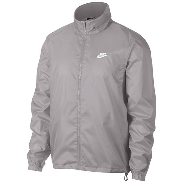 nike grey and black windbreaker