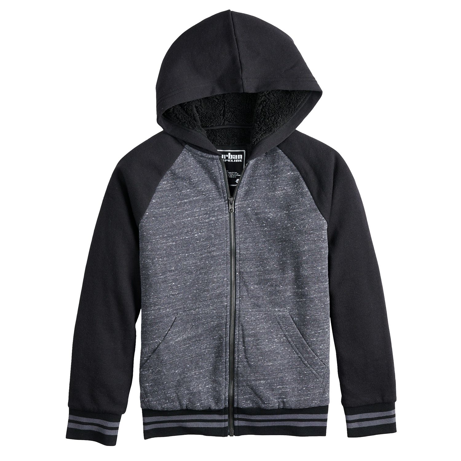 urban pipeline sherpa lined hoodie