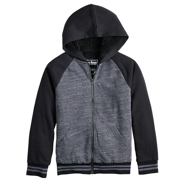 Kohls sherpa hoodie sale