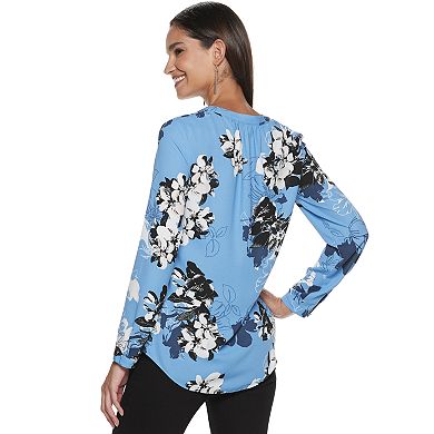 Women's Jennifer Lopez Embellished Popover Top