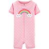 Toddler Girl Carter's Rainbow Romper Pajamas