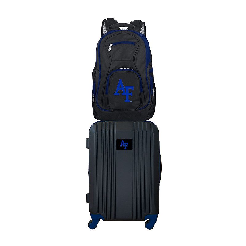 Air Force Falcons Wheeled Carry-On Luggage & Backpack Set, Oxford