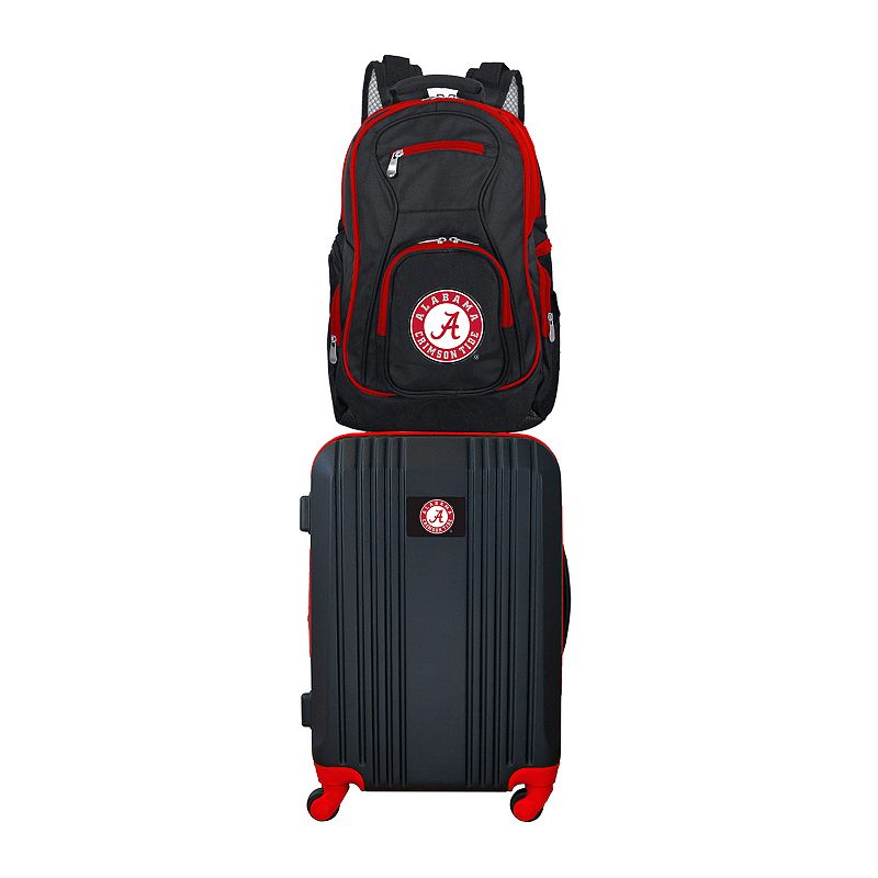 Alabama Crimson Tide Wheeled Carry-On Luggage & Backpack Set, Oxford
