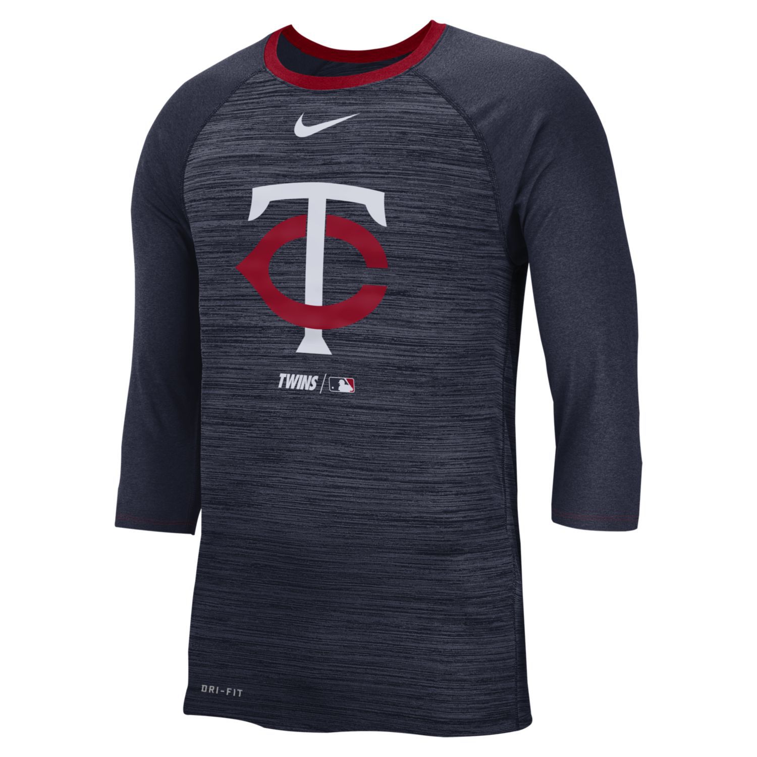 minnesota twins 3 4 sleeve shirts