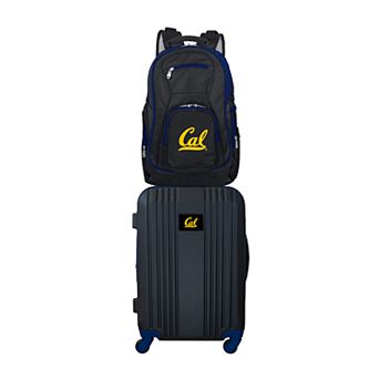 Cal Golden Bears Wheeled Carry-On Luggage & Backpack Set