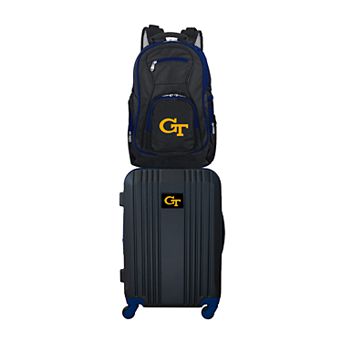 Georgia Tech Yellow Jackets Wheeled Carry-On Luggage & Backpack Set
